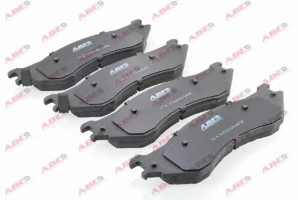 Front disc brake pads, set ABE C1Y028ABE