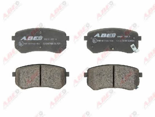 ABE C20307ABE Rear disc brake pads, set C20307ABE