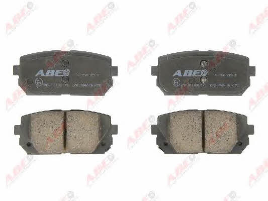 ABE C20309ABE Rear disc brake pads, set C20309ABE