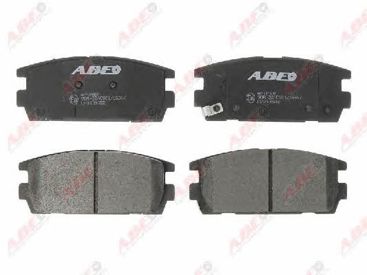 ABE C20506ABE Rear disc brake pads, set C20506ABE