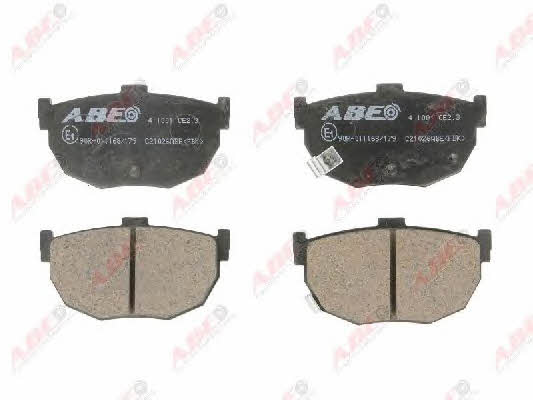 Rear disc brake pads, set ABE C21026ABE