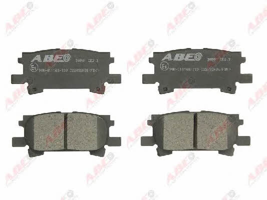 ABE C22032ABE Rear disc brake pads, set C22032ABE