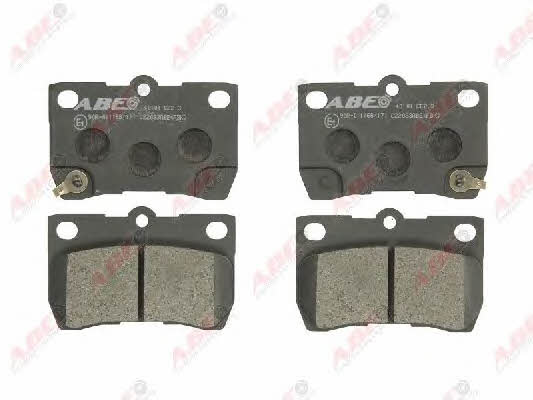 ABE Rear disc brake pads, set – price 54 PLN