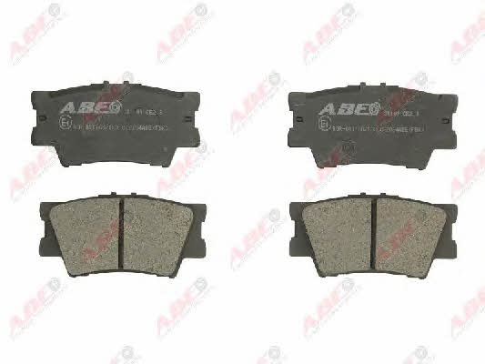 ABE Rear disc brake pads, set – price 58 PLN