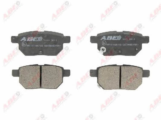 Rear disc brake pads, set ABE C22035ABE