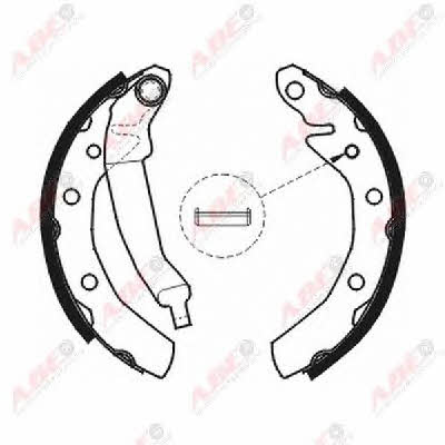 ABE Brake shoe set – price [object Object] PLN