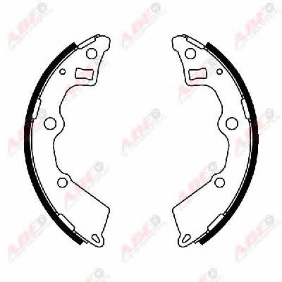 Brake shoe set ABE C00321ABE