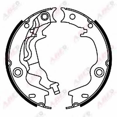 Handbrake shoes ABE C00525ABE