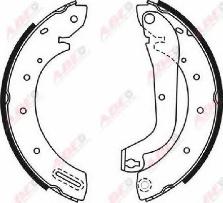 Brake shoe set ABE C01046ABE
