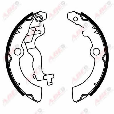 Brake shoe set ABE C01061ABE