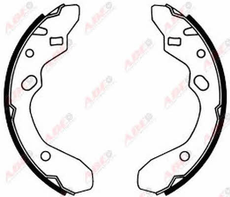 Brake shoe set ABE C03036ABE
