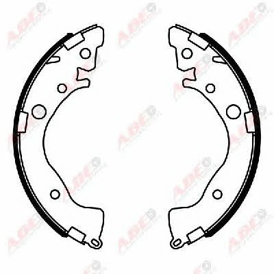 Brake shoe set ABE C04022ABE