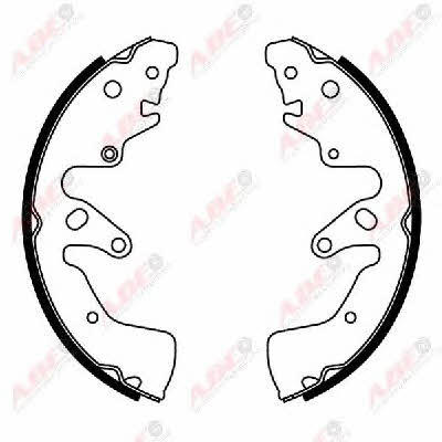 Brake shoe set ABE C08026ABE