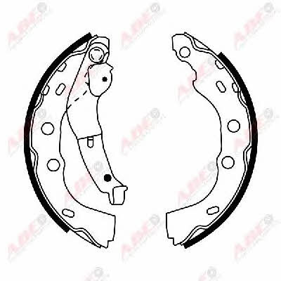 Brake shoe set ABE C08027ABE
