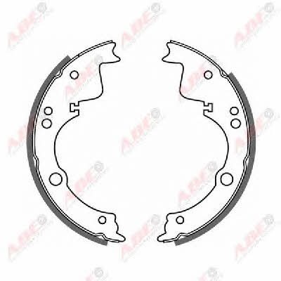 Brake shoe set ABE C0E002ABE