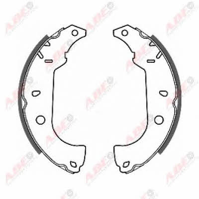 Brake shoe set ABE C0F004ABE
