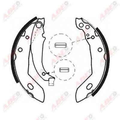 Brake shoe set ABE C0P003ABE