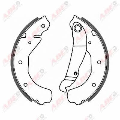 Brake shoe set ABE C0X003ABE