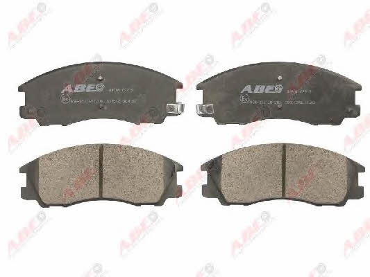 ABE C10512ABE Front disc brake pads, set C10512ABE