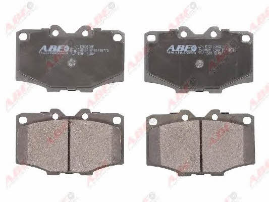ABE C12036ABE Front disc brake pads, set C12036ABE