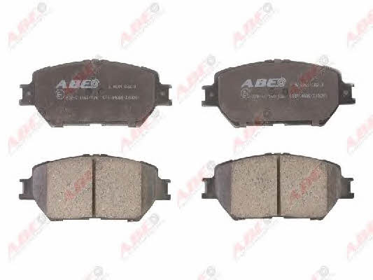 ABE C12104ABE Front disc brake pads, set C12104ABE