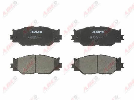 ABE C12126ABE Front disc brake pads, set C12126ABE