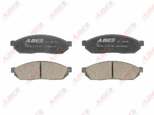 ABE C14004ABE Front disc brake pads, set C14004ABE