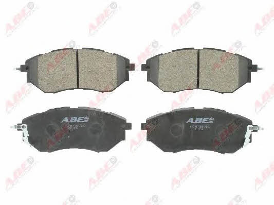 ABE C17017ABE Front disc brake pads, set C17017ABE