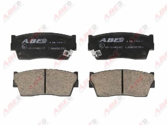 ABE C18006ABE Front disc brake pads, set C18006ABE