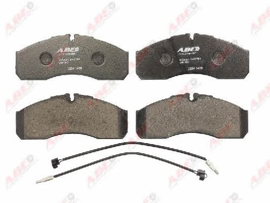 ABE C1E018ABE Front disc brake pads, set C1E018ABE