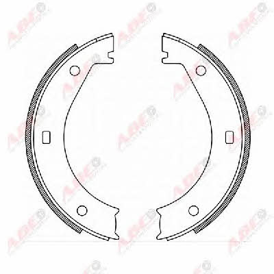 ABE Handbrake shoes – price 52 PLN