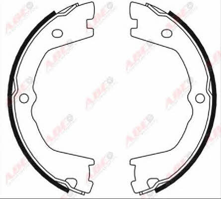 ABE CRE001ABE Parking brake shoes CRE001ABE