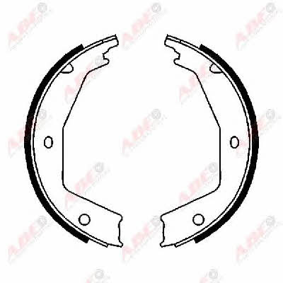 Handbrake shoes ABE CRG001ABE