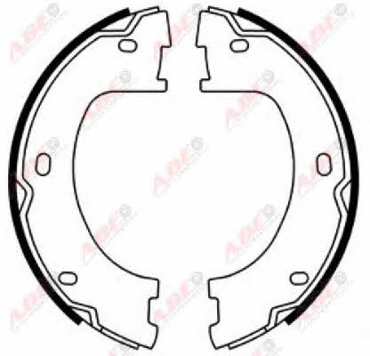 Handbrake shoes ABE CRM015ABE