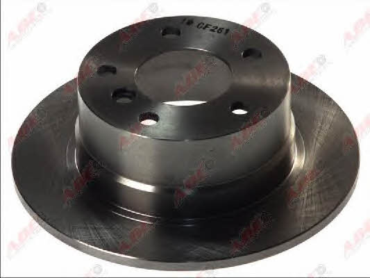 Rear brake disc, non-ventilated ABE C4B018ABE