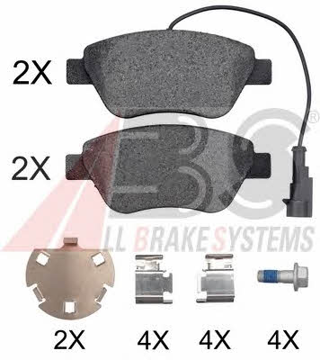 ABS 37800 OE Brake Pad Set, disc brake 37800OE
