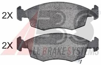 ABS 37901 OE Brake Pad Set, disc brake 37901OE