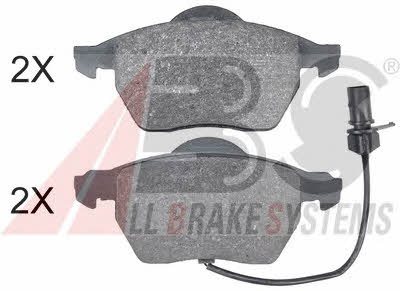 ABS 35026 OE Brake Pad Set, disc brake 35026OE