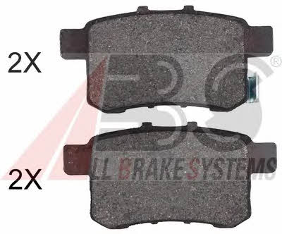 ABS 37756 OE Brake Pad Set, disc brake 37756OE