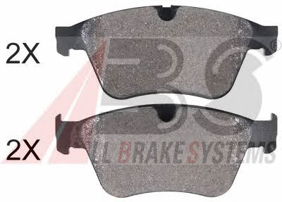 ABS 37945 OE Brake Pad Set, disc brake 37945OE