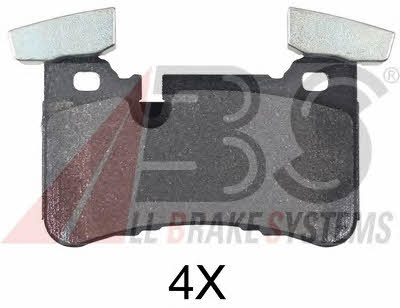ABS 37812 OE Brake Pad Set, disc brake 37812OE