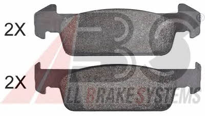 ABS 37974 OE Brake Pad Set, disc brake 37974OE