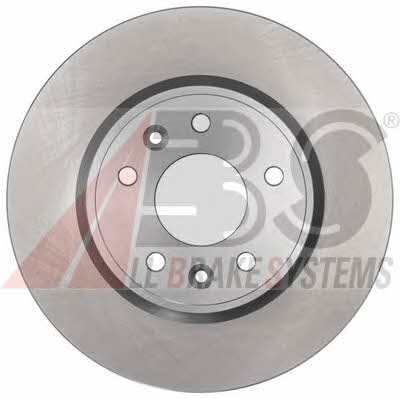 ABS 18409 Front brake disc ventilated 18409