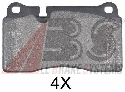 ABS 37895 OE Brake Pad Set, disc brake 37895OE
