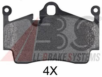 ABS 37697 OE Brake Pad Set, disc brake 37697OE