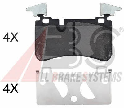 ABS 37632 OE Brake Pad Set, disc brake 37632OE