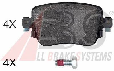 ABS 35001 OE Brake Pad Set, disc brake 35001OE