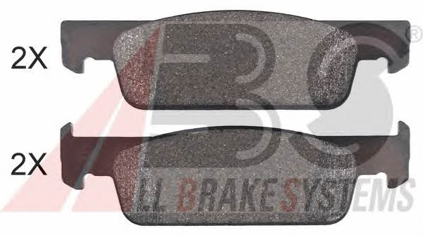 ABS 37961 OE Brake Pad Set, disc brake 37961OE