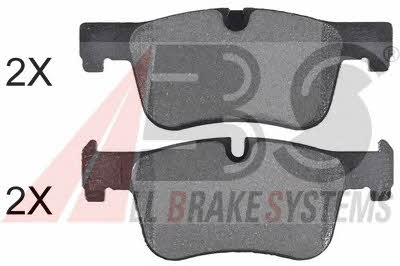 ABS 37921 OE Brake Pad Set, disc brake 37921OE