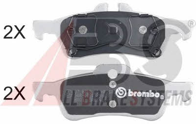 ABS 37305S Brake Pad Set, disc brake 37305S